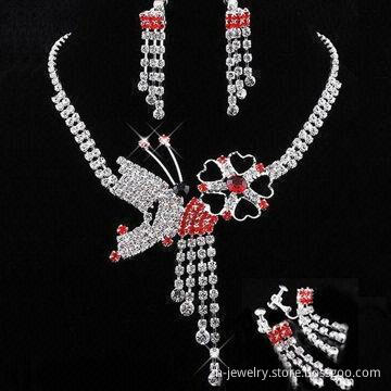 925 Sterling Silver Necklace Sets, The Necklace Can Match the Earrings and Necklace and Rings
